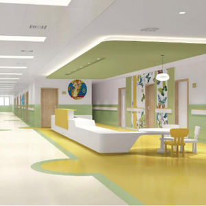 Mostrador de Recepción para Hospital Pediátrico, Madera Sólida, Diseño Simple en Forma de L, Estación de Enfermería - Product Image 3