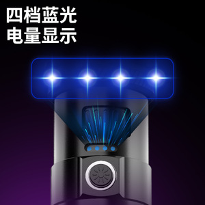 Linterna portátil de alta potencia para exteriores, batería recargable Led, luz blanca de 4000Mh con modo de doble color para acampar y hacer senderismo - Product Image 4