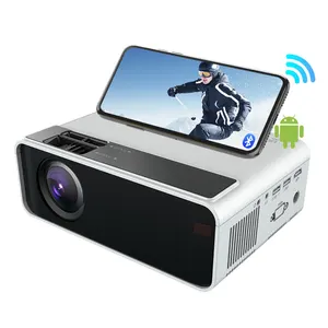 Salange W13 Mini projektör Full HD 1080P desteği BT WIFI taşınabilir cep açık film ev sineması Video Beamer Android seçeneği