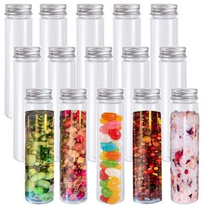 En gros Vide Clair Rond 30ml 50ml Nouveau Design Verrerie De Laboratoire <span class=keywords><strong>Tube</strong></span> À <span class=keywords><strong>Essai</strong></span> Verre Soda ou Borosilicate 3.3 <span class=keywords><strong>Tube</strong></span> À <span class=keywords><strong>Essai</strong></span> En Verre - Product Image 2