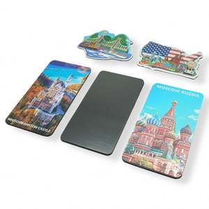 ของขวัญส่งเสริมการขายการท่องเที่ยวทั่วโลกในอเมริกาเหนือแบบกำหนดเอง แม่เหล็กติดตู้เย็นลายฟอยล์ - Product Image 1