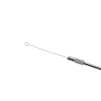 Bague d'inoculation réutilisable de laboratoire, tige d'inoculation, aiguille d'inoculation en acier inoxydable 3 mm