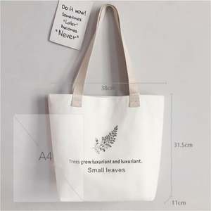 Lilalila Reusable Shopping Grocery Promotional Japanese Style Custom Boat Tote Bag with Custom Printed logo Heavy Canvas Large - Product Image 6