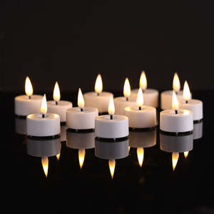 Mermei's 3D Real Flame Home Decoration Battery Operated Led <strong>Candle</strong> Flameless Led Tealight <strong>Candle</strong> - Product Image 3