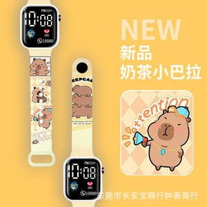 Reloj Digital <span class=keywords><strong>Infantil</strong></span> con Logotipo Personalizado 2025, Reloj Deportivo Electrónico Cuadrado de Moda para Niños y Niñas con Estampado de Dibujos Animados - Product Image 2