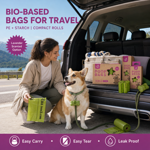 Bulk Order Factory Reduced Plastic Bio Based Dog Waste <b>Bags</b> for Eco Pet Brands Private Label Custom Packaging - Product Image 6