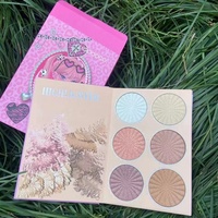 2024 nouveau gros livre Style maquillage 43 couleur ombre à paupières perle lueur maquillage gommage une Palette de maquillage avancée Durable