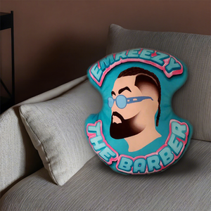 Funda de Almohada Decorativa Grande de Lujo con Diseño Abstracto, Cojín de Diseño con Logotipo Personalizado - Product Image 1