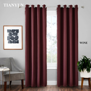 Cortinas Modernas de Poliéster 100% con Alto Nivel de Oscurecimiento, 2 Piezas, Estilo Tradicional Etíope y <span class=keywords><strong>Chino</strong></span> para Ventanas de Habitaciones de Lujo - Product Image 5