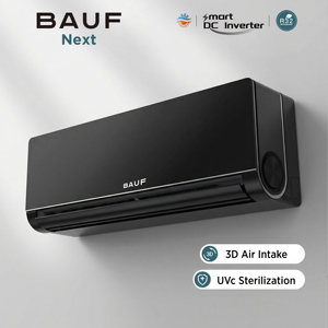 Nuevo Sistema de Aire Acondicionado Split Variable de Pared BAUF, R32, 9000 BTU, Calefacción y Refrigeración, Eficiencia Energética A++, Aire Acondicionado Doméstico - Product Image 3