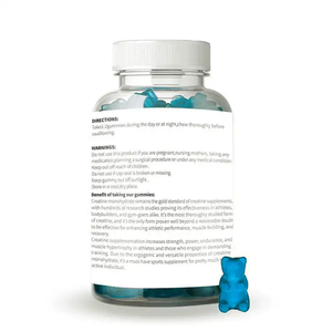 Créatine monohydratée, gommes à la <span class=keywords><strong>L</strong></span>-carnitine, gommes pré-entraînement - Product Image 2