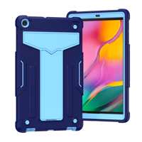 Anti-chute multicolore pour Samsung Galaxy Tab A7 10.4 "T500 T505 3 en 1 Kids With Kickstand Drop Shock Proof Cover Tablet PC