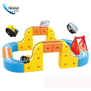 ชุดรถไฟแมกเลฟ 31 ชิ้น บล็อกต่อ DIY พร้อมไฟ LED กระพริบ รถรางแม่เหล็ก ของเล่นสำหรับเด็กผู้ชาย อายุ 3-6 ปี ไอเดียของขวัญ - Product Image 2