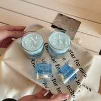 Grenzüberschreitend Beliebte Ozean-Themen Gel-Wachs Glasduftkerze Natürliches Sojawachs Rauchfrei Langanhaltend Ins-Style Geschenk