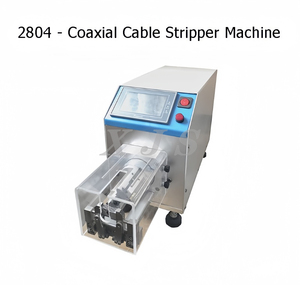 新型大型方形同轴剥线机半自动电缆制造设备，用于计算机剥线 - Product Image 2