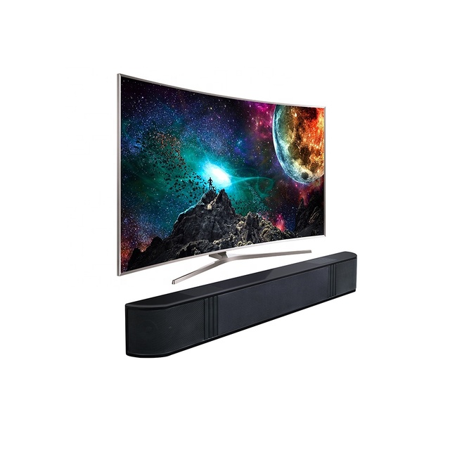 Tonewwinner 8-Speaker Wireless Waterproof Black Metal Home Theater Soundbar with 4" Woofer for TV and Big Sound