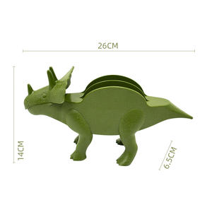 楽しい恐竜新しいアップグレードされた素材多機能食品ホームパイホルダー - Product Image 1