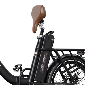 Vélo électrique de ville ONESPORT 250W 48V 17Ah, 20 pouces, frein à disque hydraulique, 7 vitesses, vélo de banlieue, vélo électrique - Product Image 4