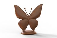 Custom Polyresin Souvenir Sculpturen Vlinder Sculptuur 3d Model