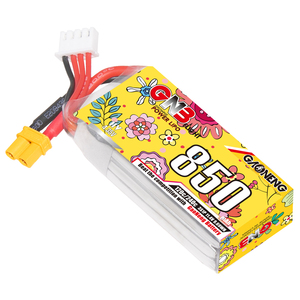 GNB GAONENG 850mAh 3S HV 11.4V 120C XT30 Baterai LiPo Drone FPV Balap Ringan LiHV Tegangan Tinggi - Product Image 1
