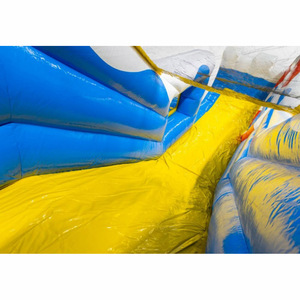 Оптовая продажа: Надувная водная горка-батут для детей с бассейном и интерактивными играми для летних водных развлечений на заднем дворе - Product Image 4