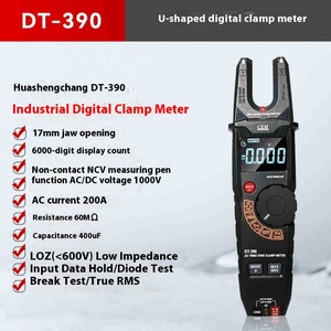 Huashengchang เครื่องวัด DT-390ดิจิตอลความแม่นยำสูง, เครื่องวัดกระแสไฟฟ้าดิจิตอลมีความแม่นยำสูงจอแสดงผลแบบอัตโนมัติเต็มรูปแบบสำหรับแอมมิเตอร์สำหรับเครื่องมือทดสอบ <span class=keywords><strong>CEM</strong></span> - Product Image 6