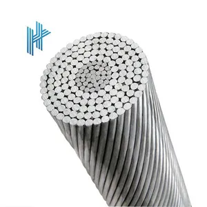 Germans Sizes DIN EN 50182 ACSR Cable Aluminum Conductor Steel Reinforced Conductor Overhead Line