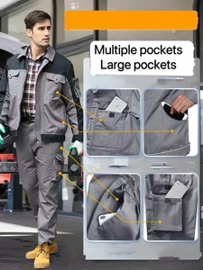 High-quality Polyester Cotton Four-season Work Clothes Support <strong>Customization</strong> - Product Image 2