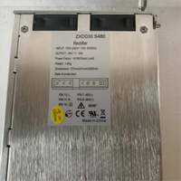 Module redresseur de puissance télécom ZXD030 S480 48VDC 30A AC 100-240V 1500W, facteur de puissance élevé >0.99, pour utilisation FTTH