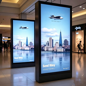 Custom aluminum alloy frame LED <b>light</b> <b>boxes</b>, backlit frame, movie poster wall-mounted <b>light</b> box display. - Product Image 2