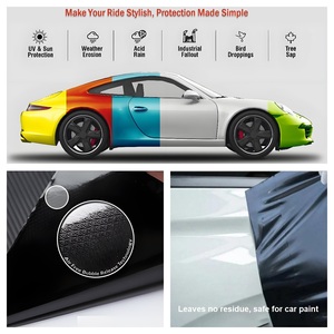 Wrapmaster 1.52*17m haute brillance PVC corps complet voiture changement de couleur Film PET violet voiture carrosserie Wrap vinyle Film - Product Image 4