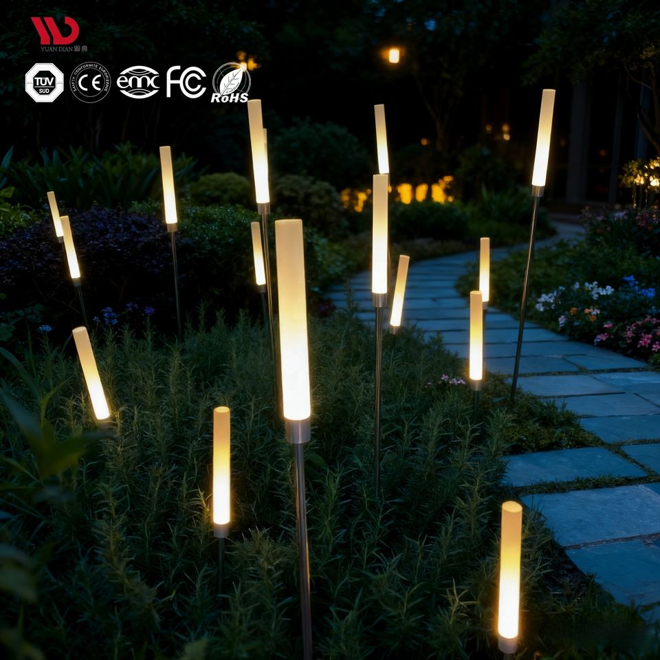 Solar Reed Bubble LED Lamp Landscape Lighting Lawn Park Decoration ...