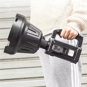 W5111 Lampe de poche <span class=keywords><strong>solaire</strong></span> LED multifonctionnelle la plus puissante XHP50 Lampe de poche rechargeable de type C Spot LED portable - Product Image 6