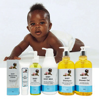 Ensemble Professionnel de Soins pour Bébé de Haute Qualité aux Ingrédients Naturels et Biologiques Hydratants pour Réparer et Adoucir la Peau Sèche de Bébé