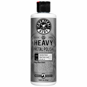 Pulidor de Metales Pesados 473ml, Eliminador de Oxidación y Manchas de Óxido, Limpiador y Restaurador de Cromo, Acero Inoxidable y Aluminio, Crema Pulidora - Product Image 1