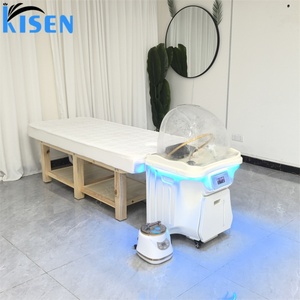 Kisen Good Design Lit de lavage de cheveux avec bac de spa pour la tête, portable et amovible, unité Zen-flow sans tuyauterie pour salon - Product Image 3