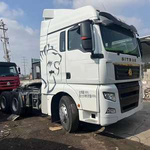 Sinotruck Trator Usado Sitrak C7H <span class=keywords><strong>Trailer</strong></span> Cabeça 10 Pneus 540 HP LHD <span class=keywords><strong>Trailer</strong></span> Caminhão Trator com Bom Preço - Product Image 3
