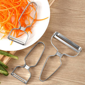 Manjia-pelador de <span class=keywords><strong>papa</strong></span> multifuncional de acero inoxidable, pelador giratorio para fruta, verdura, zanahorias y patatas - Product Image 2
