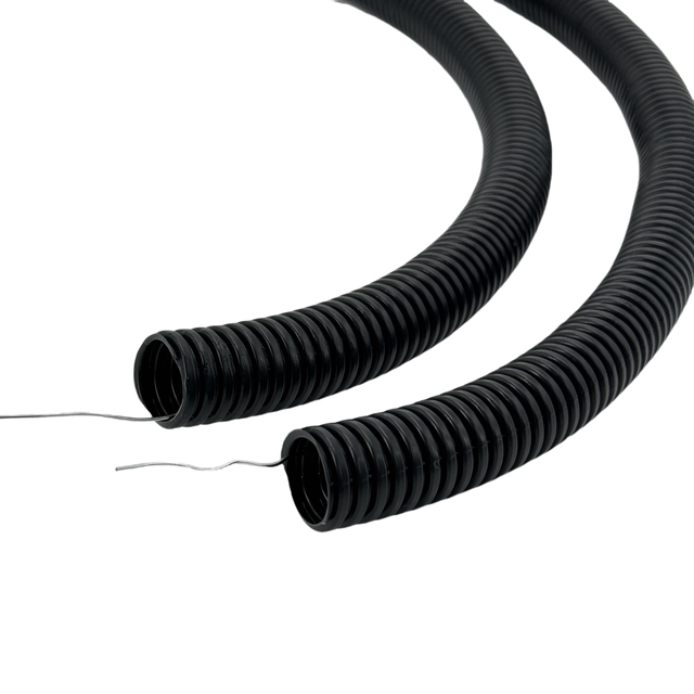 Low Price Flame Retardant Flexible Corrugated Electrical Conduit Pipe With Traction Line Electrical Conduit for Conduit Wiring