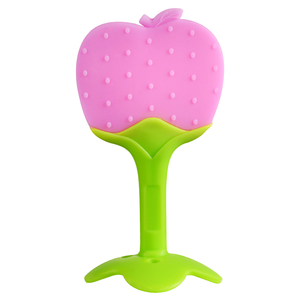 <span class=keywords><strong>Mordedor</strong></span> de Silicona Suave, Impermeable, Fácil de Limpiar, con Forma de Girasol, para Bebés y Niños - Product Image 1