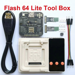 2025 Nueva herramienta de programación Flash 64 EMMC 4 en 1 + UFS 153 + UFS 254 + UFS 297 Socket NAND programador Flash64 Ultra - Product Image 2
