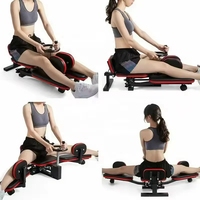 DINUO Appareil d'étirement des jambes réglable en acier robuste pour la maison, la gym, le yoga, la danse et l'entraînement aux arts martiaux