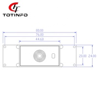 Módulo Lector de Códigos 2D QR Data Matrix GS1 de Alta Velocidad TOTINFO, Interfaz USB, 2 Años de Garantía, Disponible en Stock para Servicio Autoservicio Inteligente