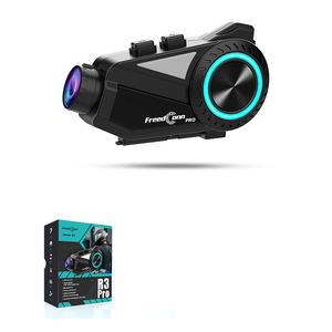 FreedCoon R3 2K Motorradhelm mit großem Akku für Intercom, Videorekorder und Kamera aus ABS-Kunststoff - Product Image 1