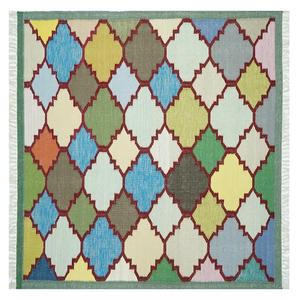 Tapis en laine de haute qualité pour la décoration de la maison, couleur unie, antidérapant, antibactérien, fait à la main, moderne, à poils plats, tapis en laine de luxe - Product Image 2