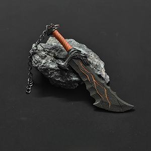 Game <span class=keywords><strong>War</strong></span> <span class=keywords><strong>God</strong></span> Ax Thor Arme Modèle Couteau Porte-clés Cosplay Bijoux - Product Image 4