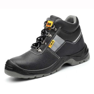Stivali di Sicurezza Unisex in Vera Pelle Traspirante, Scarpe con Punta Rinforzata Personalizzate per Costruzioni e Fabbriche, Antiscivolo, Estivi - Product Image 2
