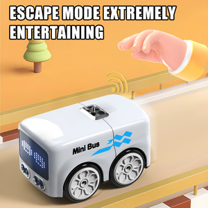 Intelligent Sensor Car Toy Smart 2.4G <strong>Remote</strong> <strong>Control</strong> Obstacle Avoidance Follow Car Cute Mini <strong>Bus</strong> with Music - Product Image 3