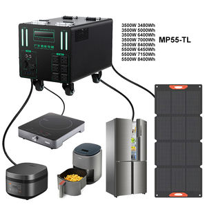 Station d'alimentation portable LiFePO4 à onde sinusoïdale pure 6 AC220V50Hz 800W, entrée/sortie solaire DC XT90 Type-C65W, 4000+ cycles - Product Image 1