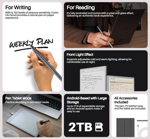 Huion Kamvas Ink E-reader 10.3 Pollici, Tavoletta Scrittura E-ink, 4GB+64GB, <span class=keywords><strong>Tablet</strong></span> Ebook E-<span class=keywords><strong>paper</strong></span> EB1011 - Product Image 2